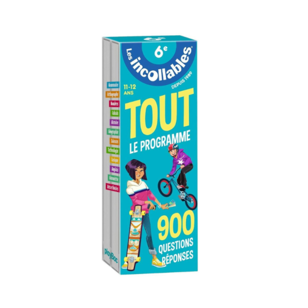 TOUT LE PROGRAMME 6e 11 – 12 ANS – 900 QUESTIONS REPONSES