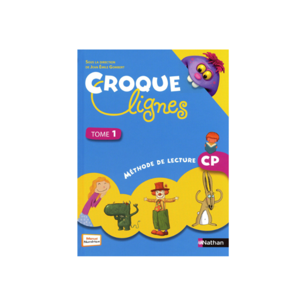 Croque-lignes - manuel élève - tome 1 - CP