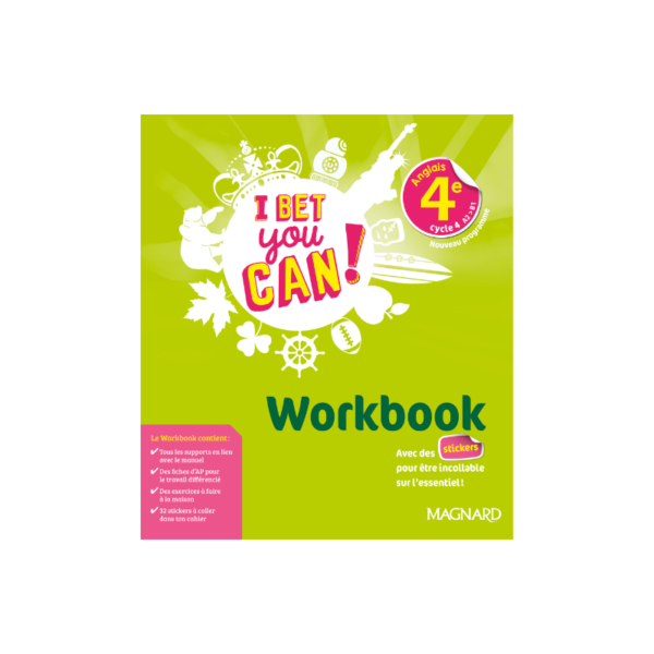 I Bet You Can! Anglais 4e (2019) - Workbook