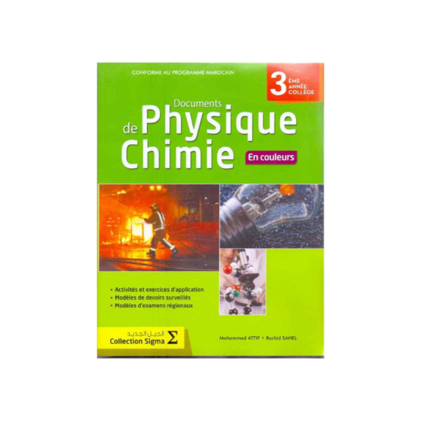 DOCUMENTS PHYSIQUE DE CHIMIE 3AC SIGMA