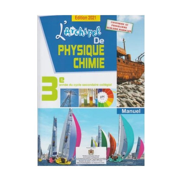 L'Archipel de Physique-Chimie 3AC - Manuel 2021