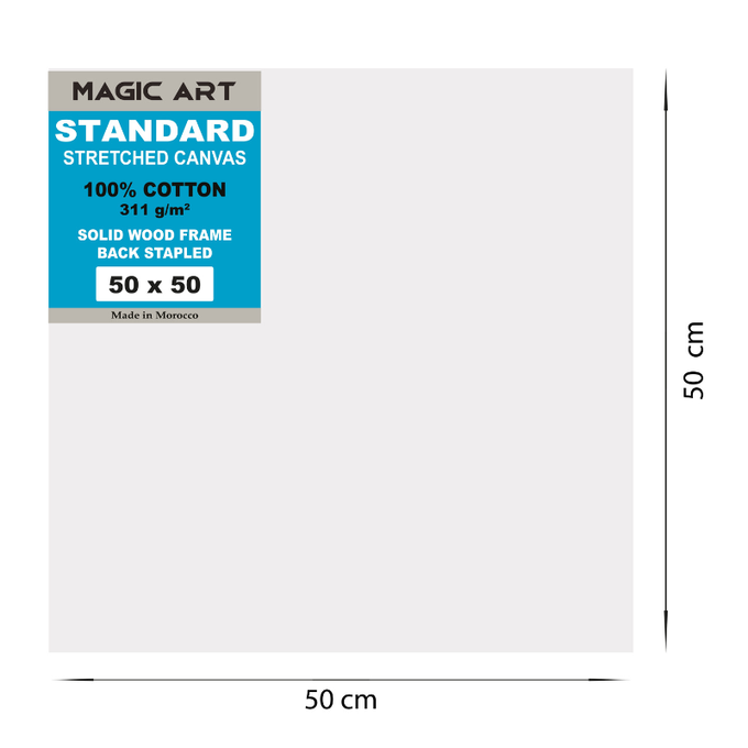 Toile Magic Art Standard 50x50 cm