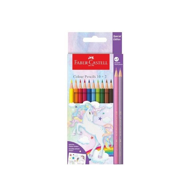 Crayons de couleur Licorne Faber-Castell