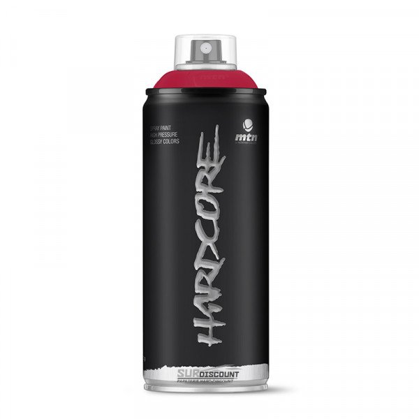 Bombe de peinture - Rouge vif - RV-3001 - Hardcore MTN - 400ml
