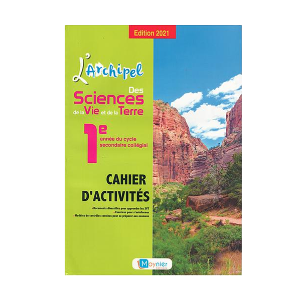 L'archipel des SVT 1AC - cahier d'activités (ed 2021)