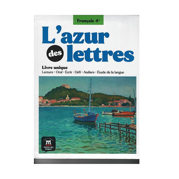 PACK L’AZUR DES LETTRES 5EME LIVRE+CAHIER D’EXERCICE