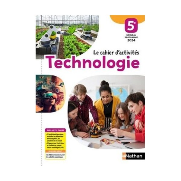 Technologie 5e - Cahier d'activités élève