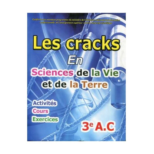 Les Cracks en sciences de la vie et de la terre 3AC