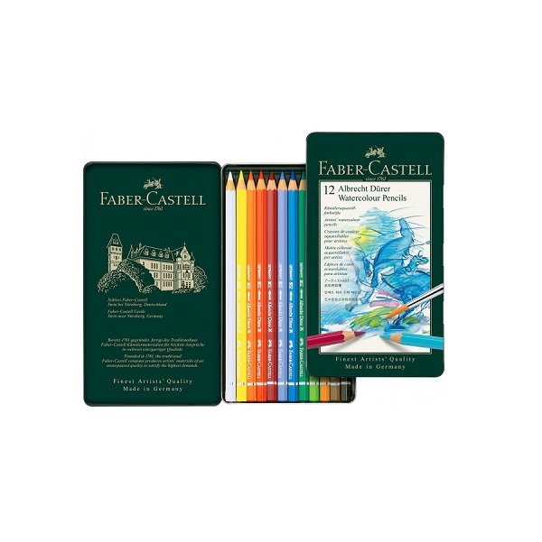 12 crayons de couleur - Aquarelle - Beaux-arts - Albrecht Dürer - Faber-Castell