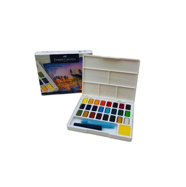 Set d’aquarelle – 24 couleurs
