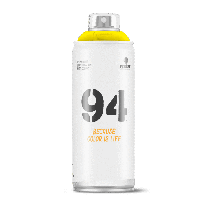 Bombe de peinture - Jaune fluorescent - MTN 94 - 400ml