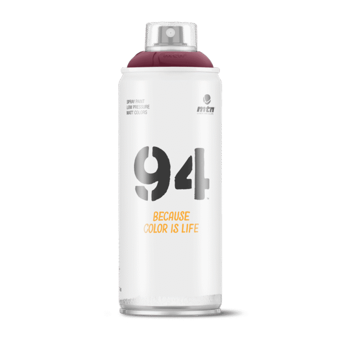 400ml Bombe De Peinture - Rouge Bitacora - Rv-90 - Mtn 94