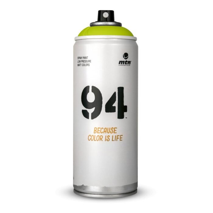 Bombe De Peinture - Vert Néon - Rv-125 - Mtn 94 - 400ml