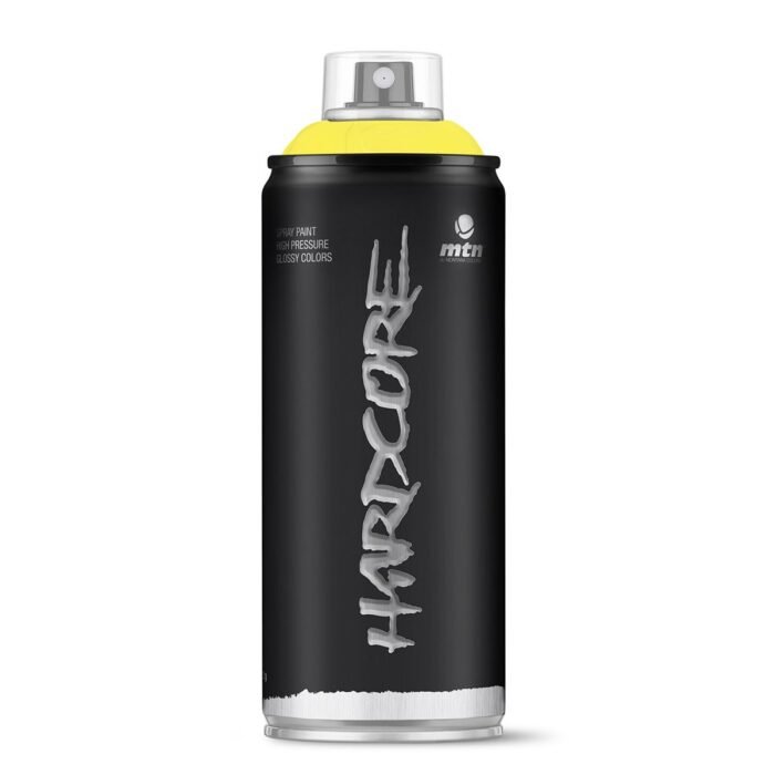 Bombe de peinture - Jaune fiesta - RV-20 - Hardcore MTN - 400ml