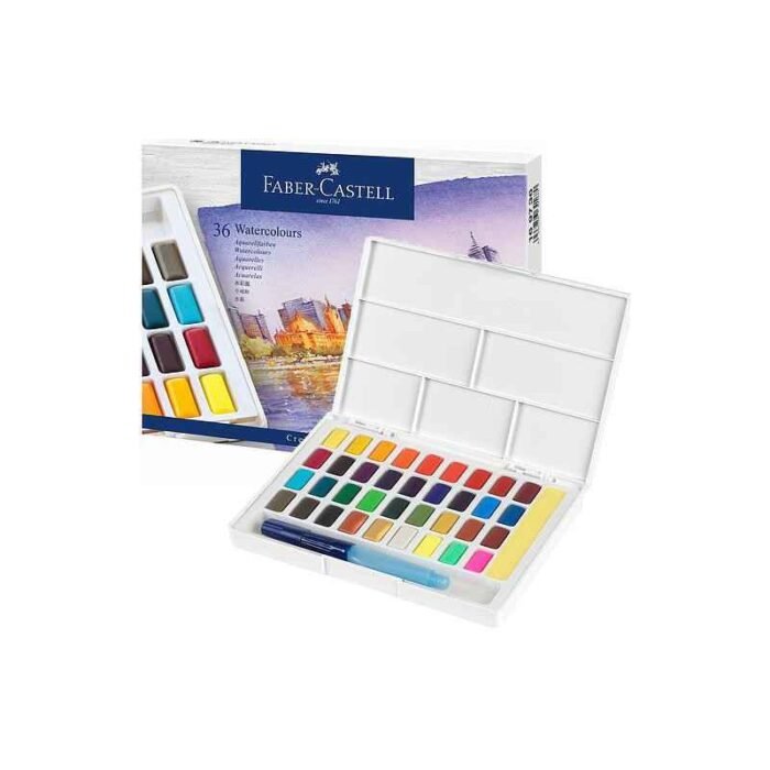 Set d’aquarelle – 36 couleurs