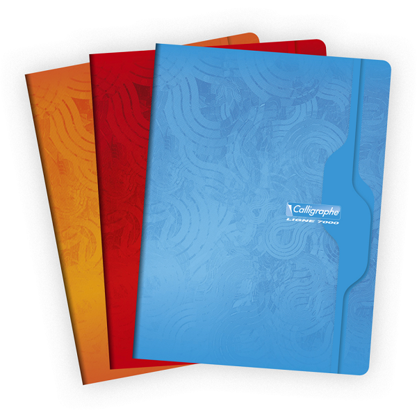 Cahier coloris assortis Calligraphe 96 pages 70g 24 x 32 cm Uni