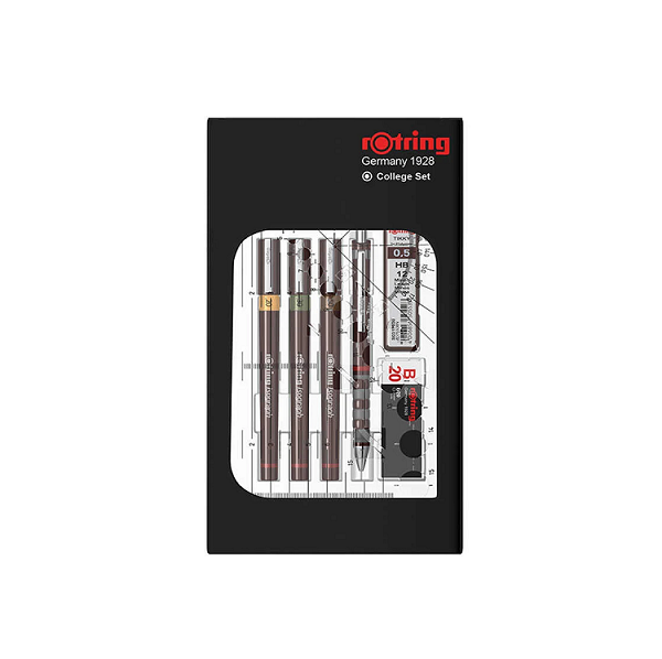 Coffret College Set Rapidograph Rotring