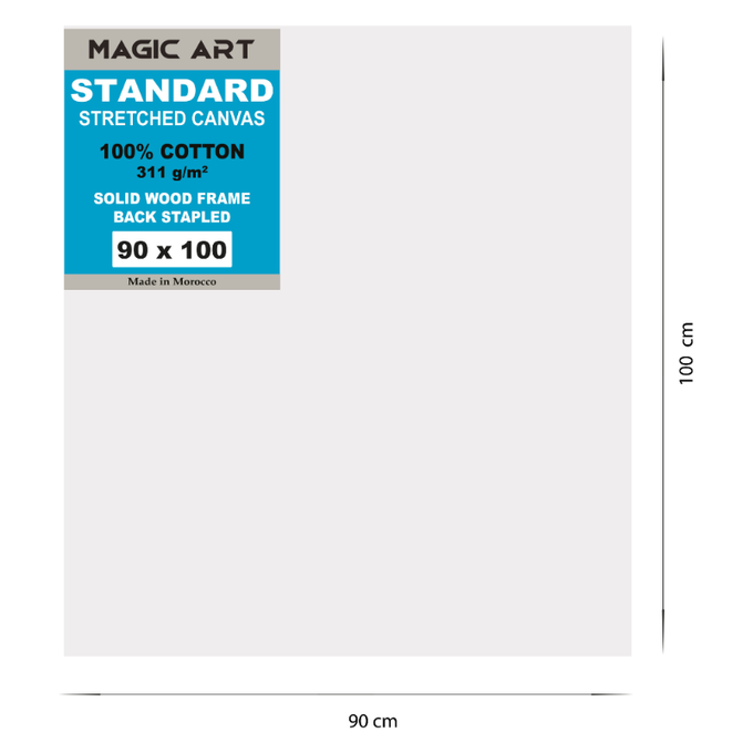 Toile Magic Art Standard 90x100 cm