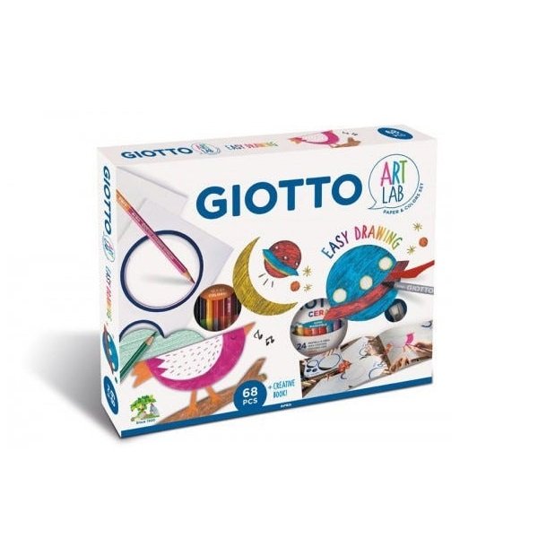 Giotto Art Lab - coffret d'activités Easy Drawing