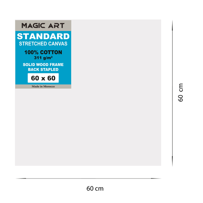 Toile Magic Art Standard 60x60 cm