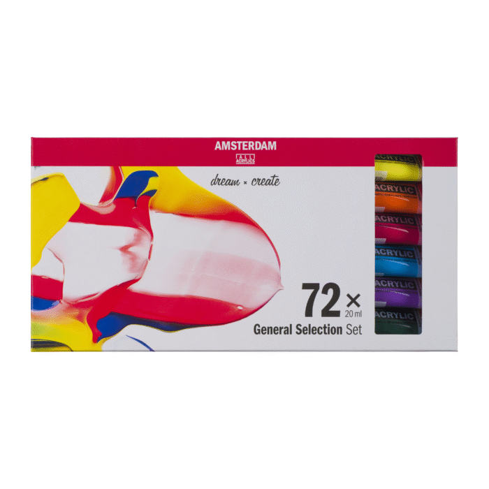 Set Peinture Acrylique de 72 tubes - Amsterdam