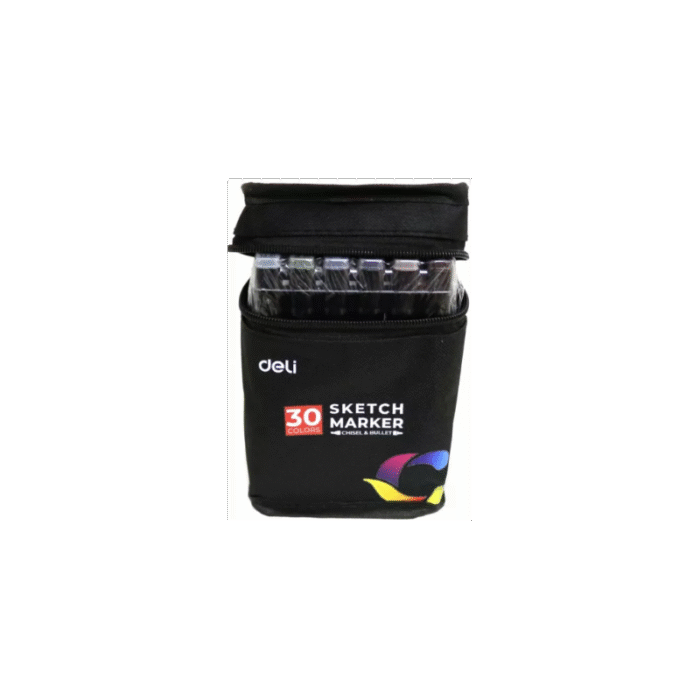 30 SKETCH MARKERS COLOR EMOTION DELI